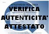 Verifica autenticità attestat